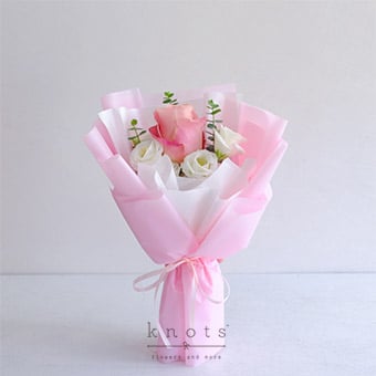 Pink Charm (Pink Ecuadorian Rose Bouquet)
