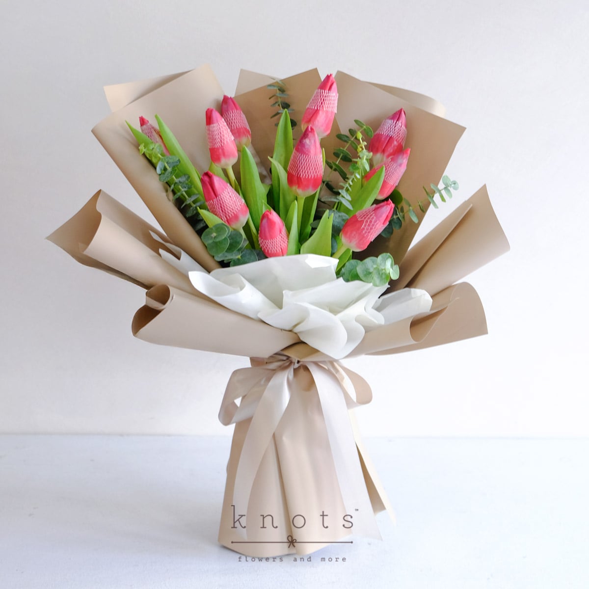 Red Allure (Red Tulips Bouquet)