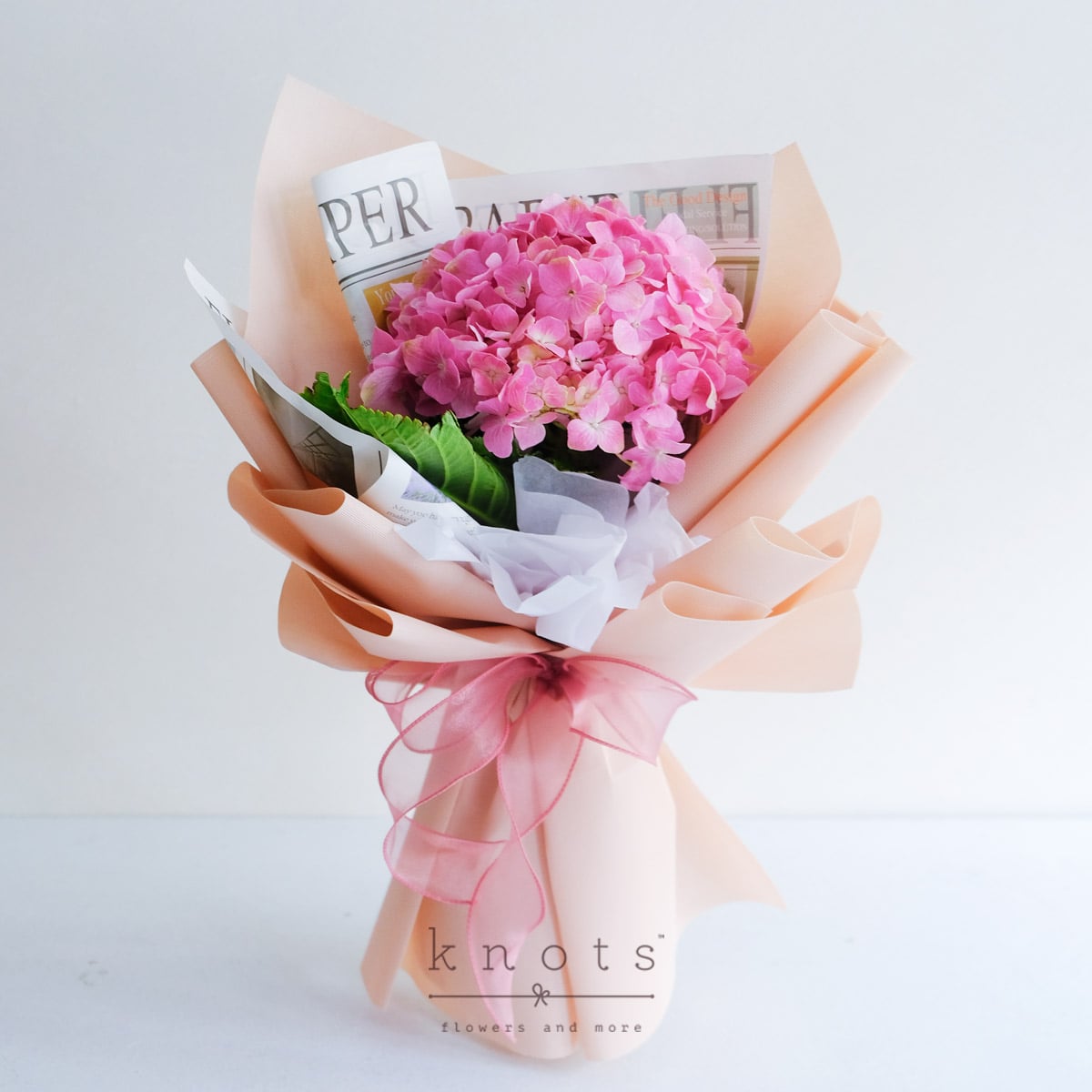 Rosetta (Pink Hydrangea Bouquet)