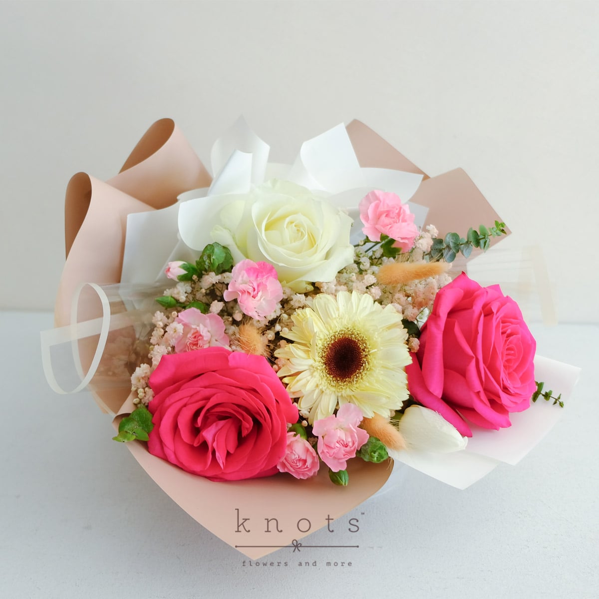 BQ2556-Rosy-Blooms-Fuschia-Roses,-White-Gerbera-and-Tulip-BouquetA_1200