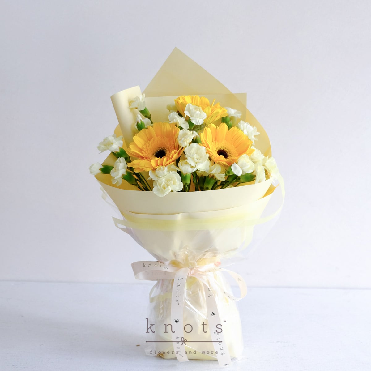 Sunny Delight (Yellow Gerbera Bouquet)
