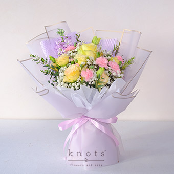 Petal Dreams (Yellow Rose Bouquet)