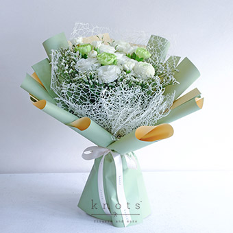 Evergreen Lane (Carnation Bouquet)