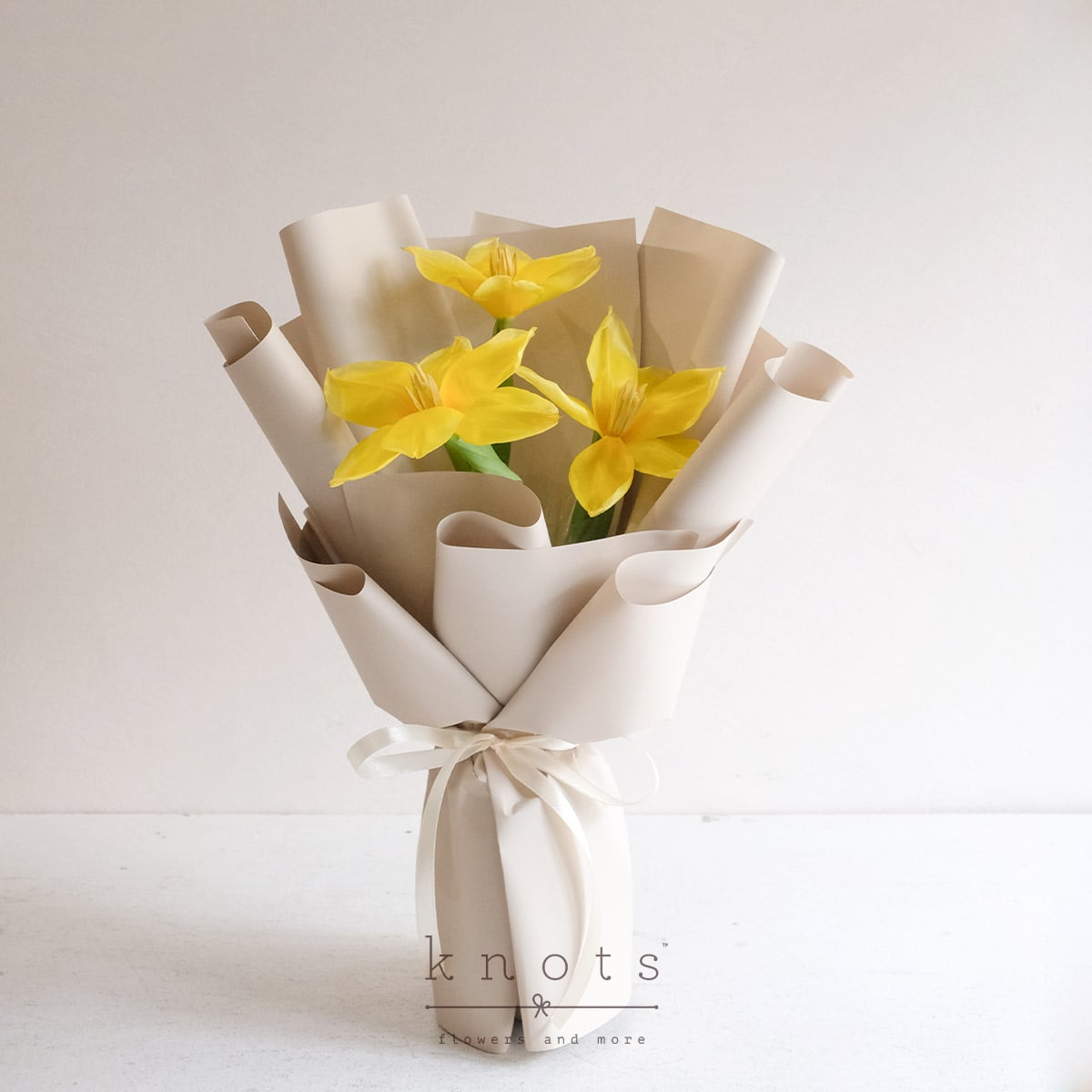 Glowing Inside (Yellow Tulips Bouquet)