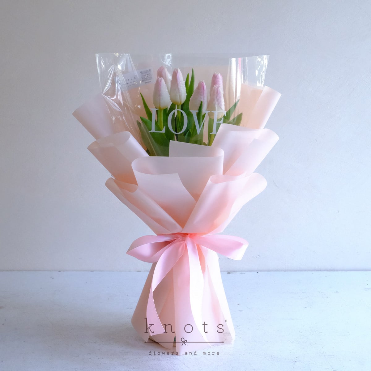 Perfect Love (Pink Tulips Bouquet)