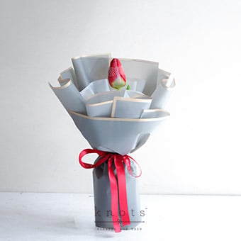 Ria (Red Tulip Bouquet)