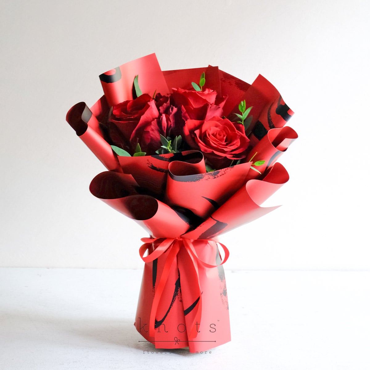 Yearning For You (3 Red Ecuadorian Roses Bouquet)