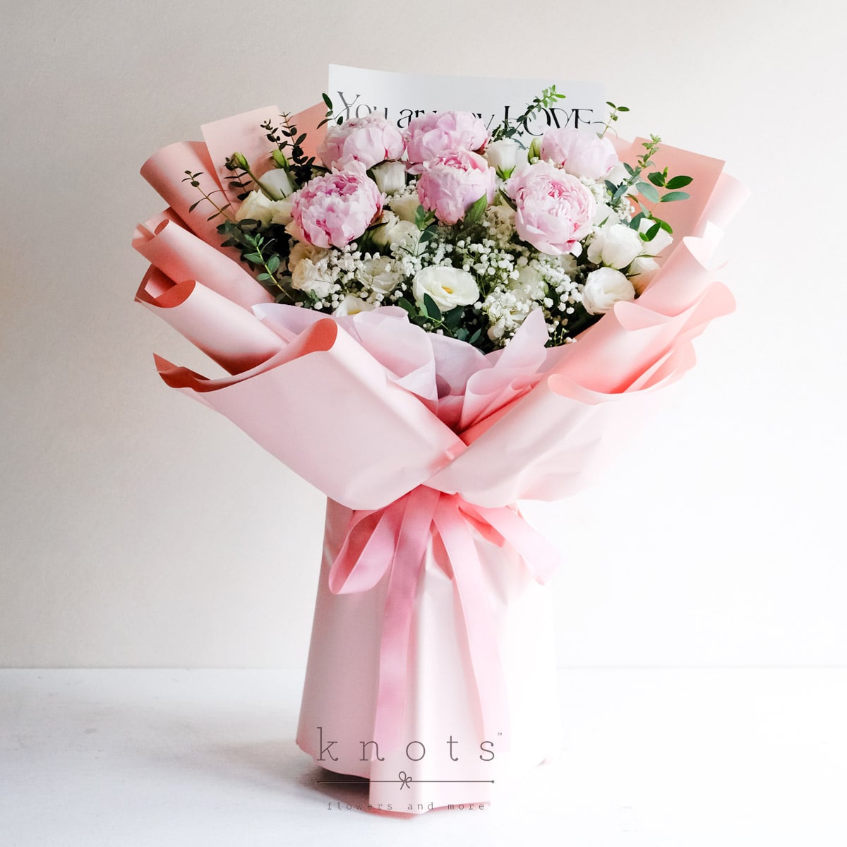 Cloud of Love (Pink Peonies Bouquet)