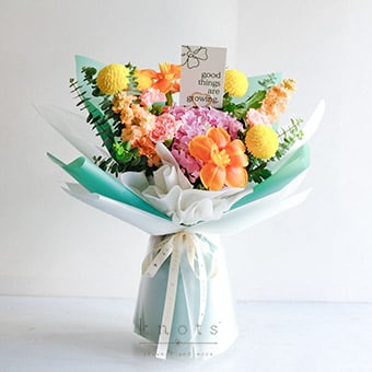 Fresh Beginnings (Mixed Flowers Bouquet)