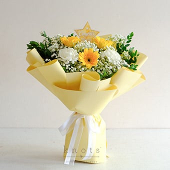 Celebrate Today (Yellow Gerbera Bouquet)
