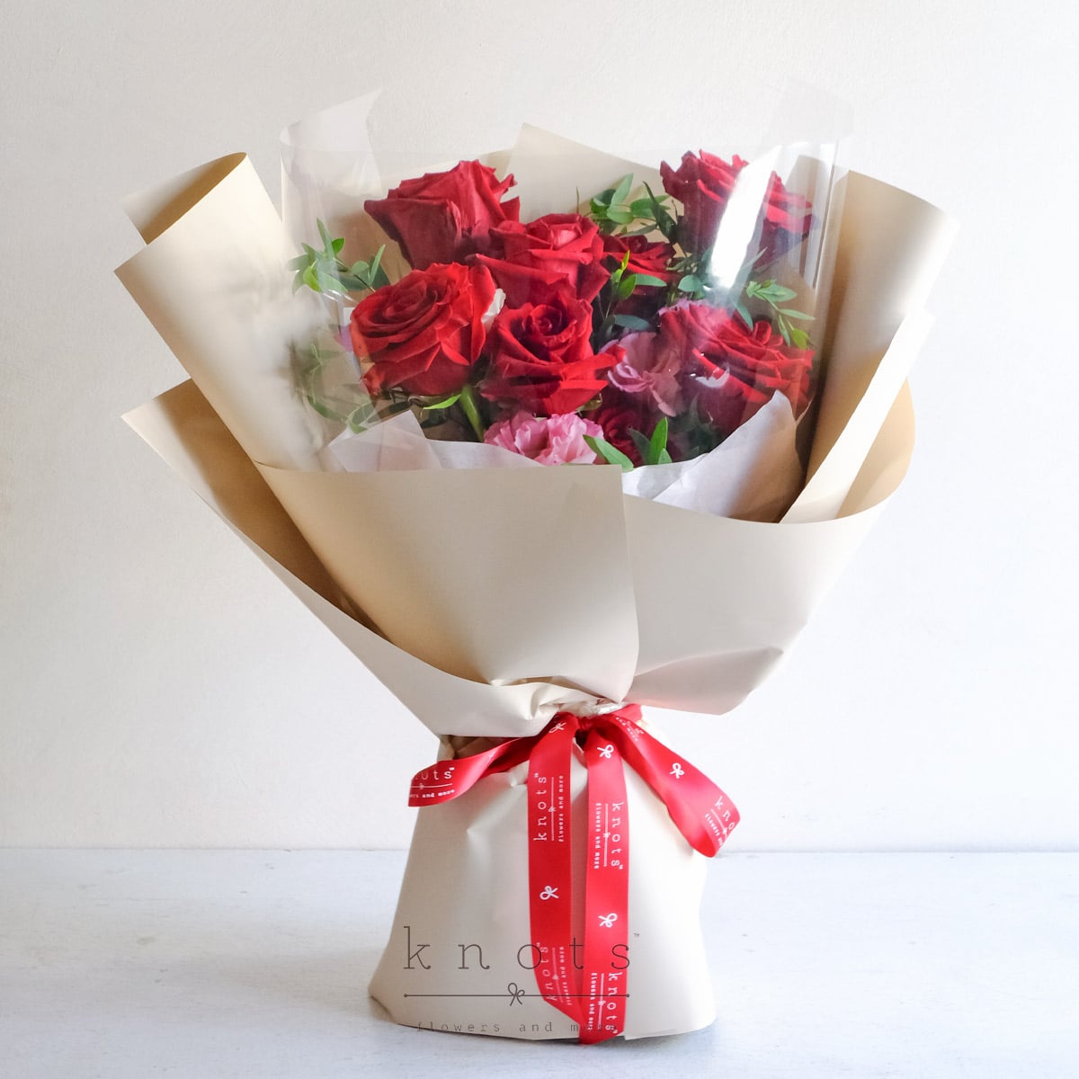 Love Evermore (Red Ecuadorian Roses Bouquet)