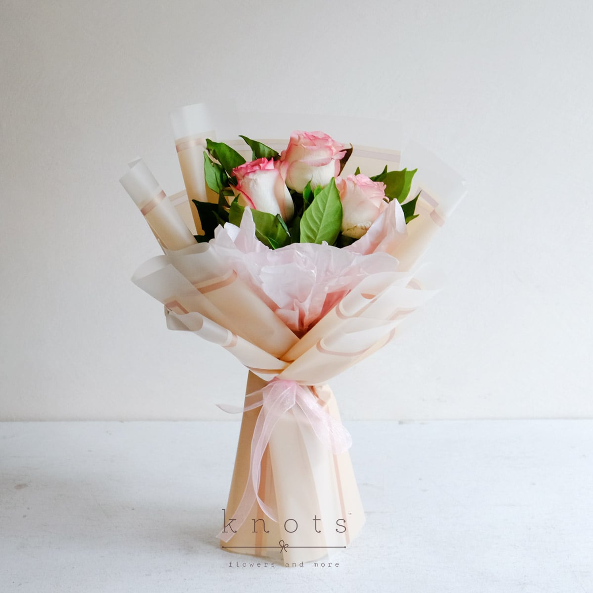Rosy Keepsake (Two-toned Pink Roses Bouquet)