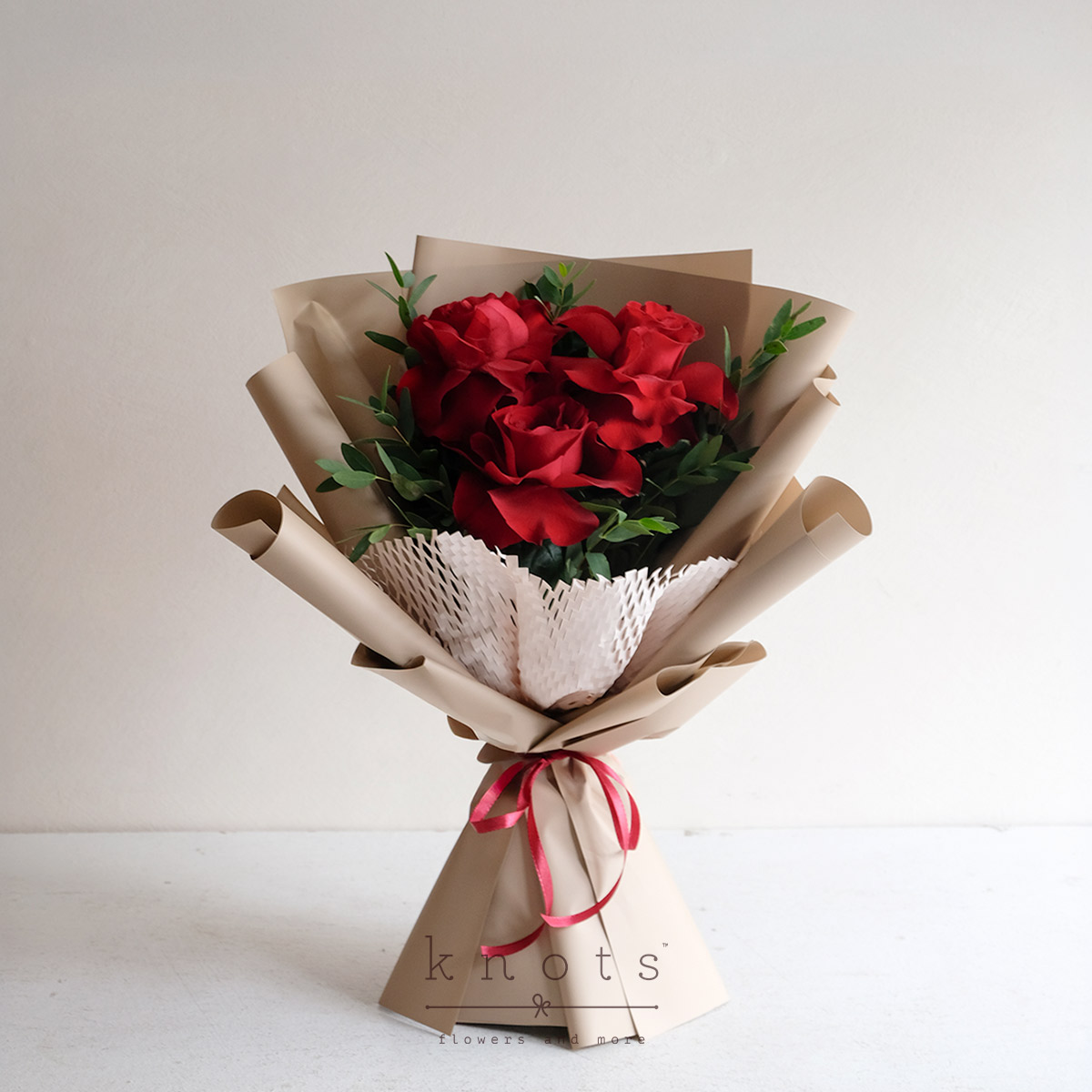 Endless Red (Red Roses Bouquet)