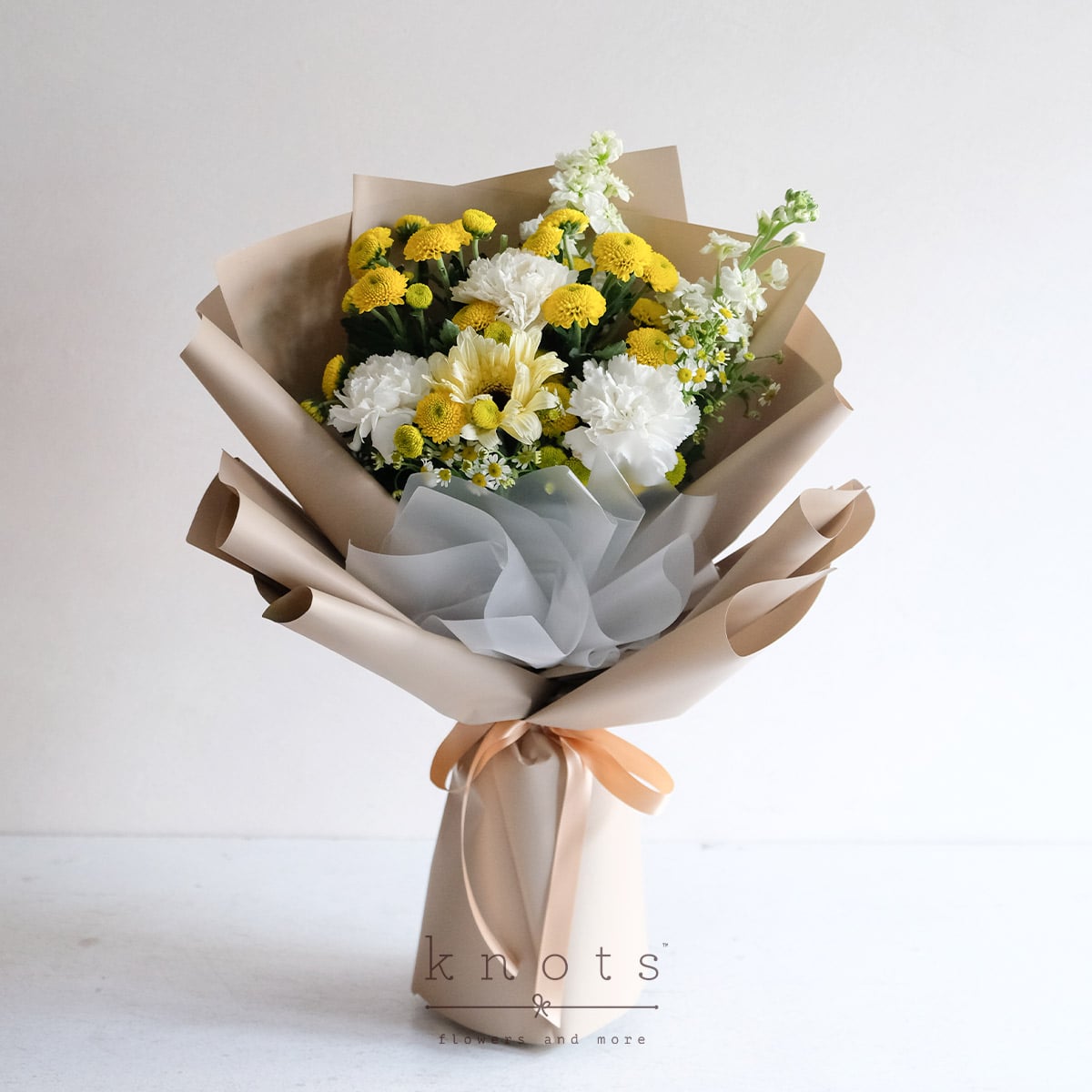 Sunny Whispers (Mixed Flowers Bouquet)