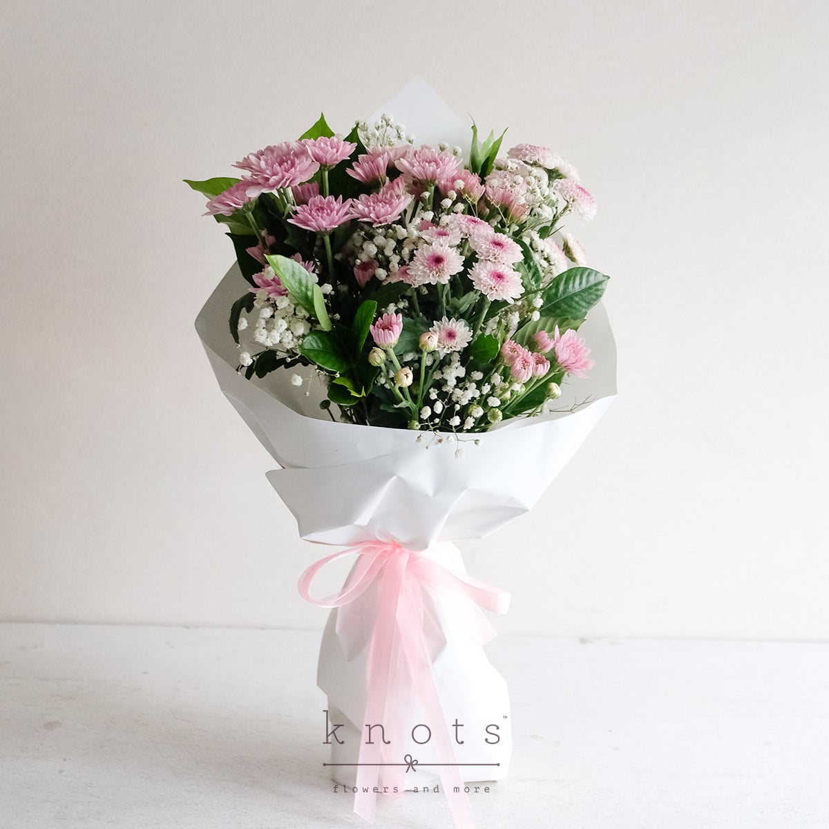 Rosy Mum Medley (Mixed Chrysanthemum Bouquet)