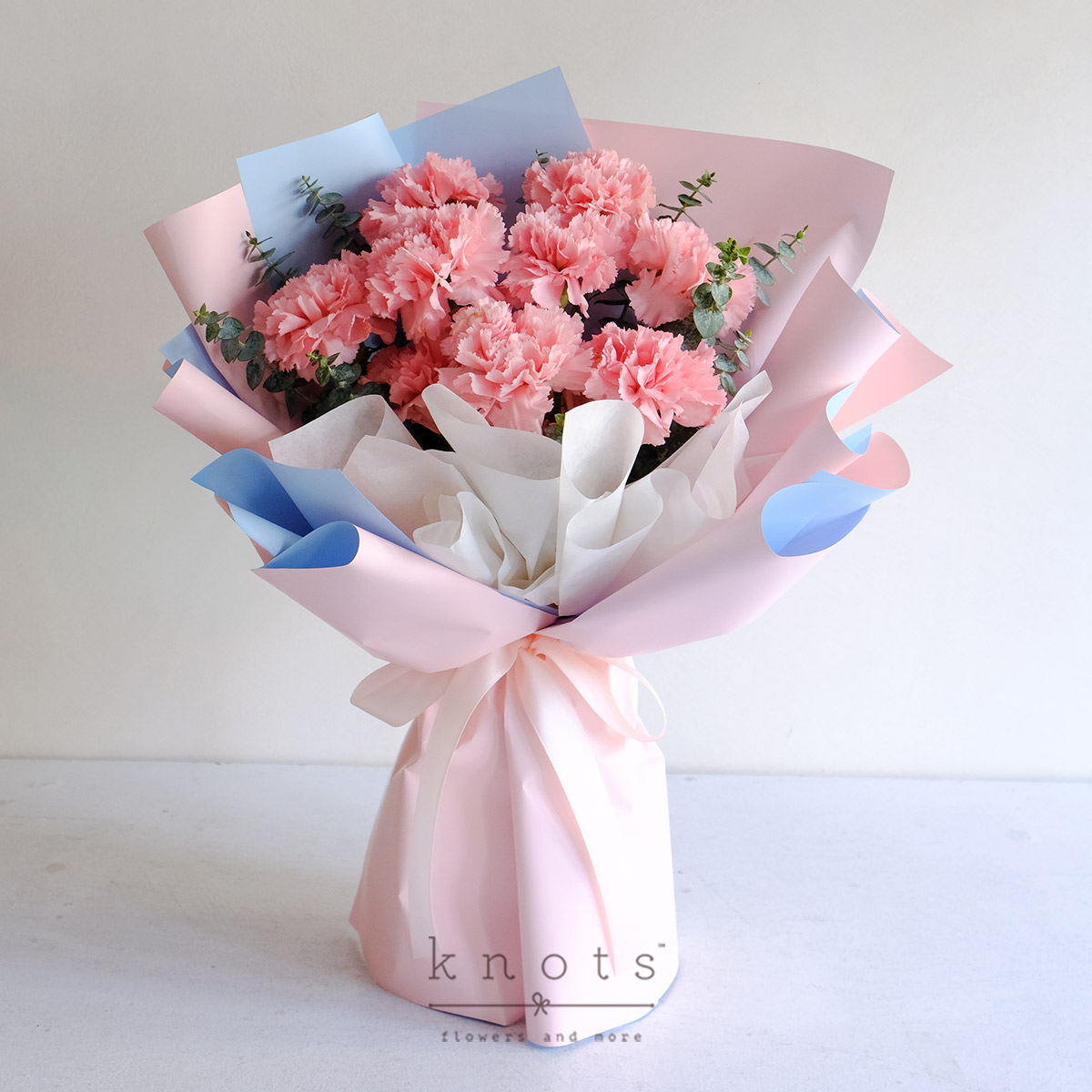 The Dreamer (Pink Carnations Bouquet)