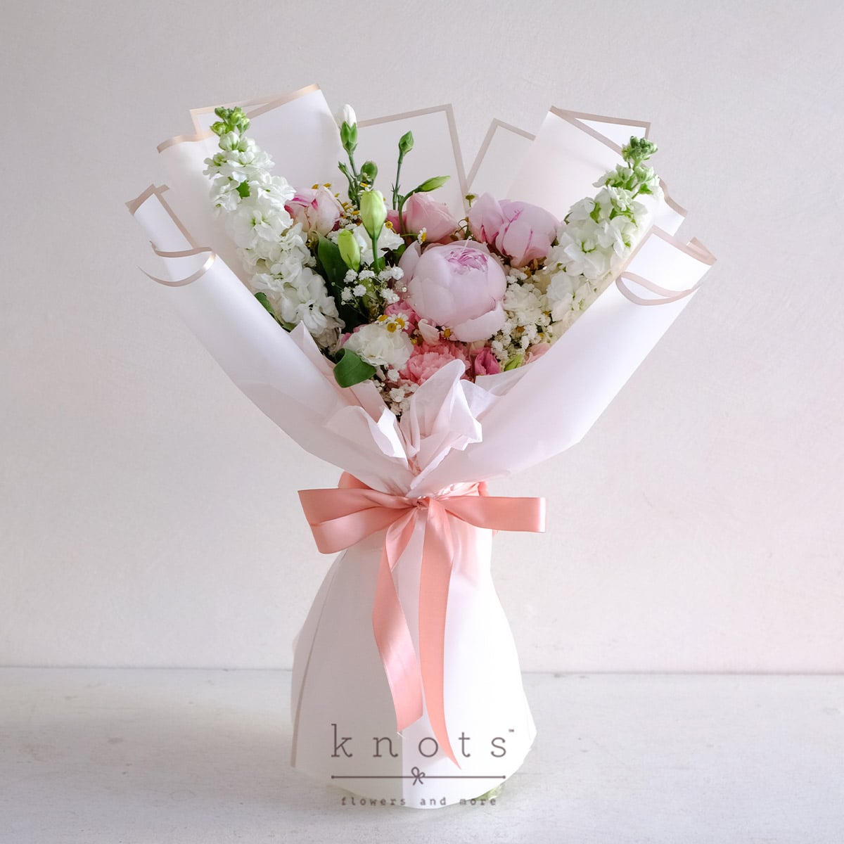 Solara (Pink Peonies Bouquet)