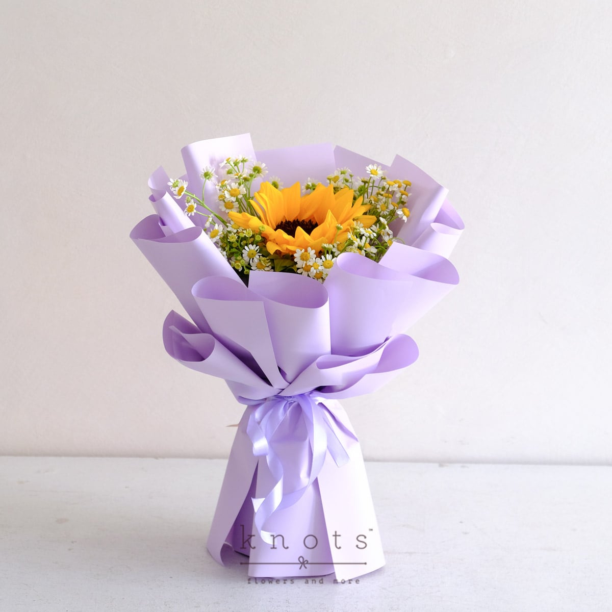 Sunlit Lavender (Sunflower Bouquet)