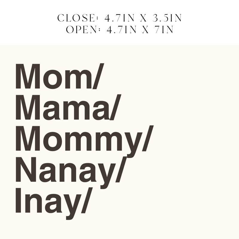 Mom/Mama/Nanay