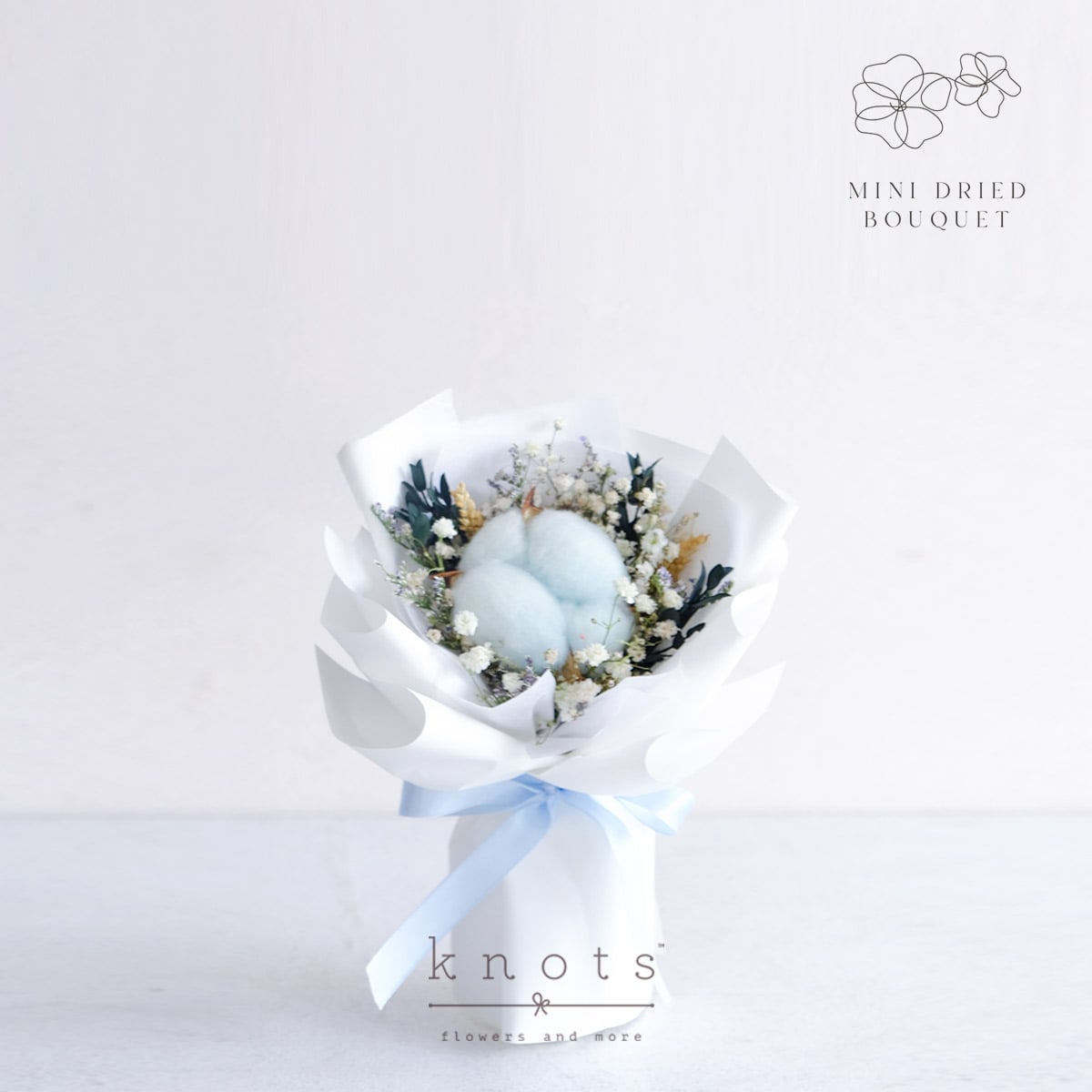 Pure Bliss (Mini Dried Bouquet)
