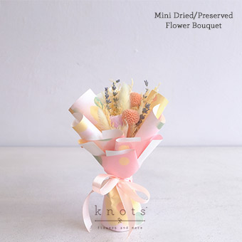 Charming Melody (Mini Preserved Rose Bouquet)