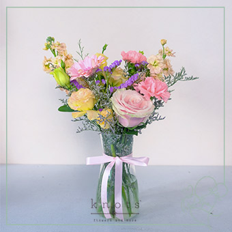 Unmatched Grace (Pink Ecuadorian Rose Arrangement)