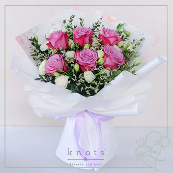 Dearly Loved (Purple Ecuadorian Roses)
