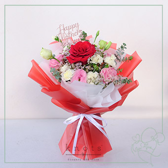 Inspiring Love (Red Ecuadorian Rose Bouquet)
