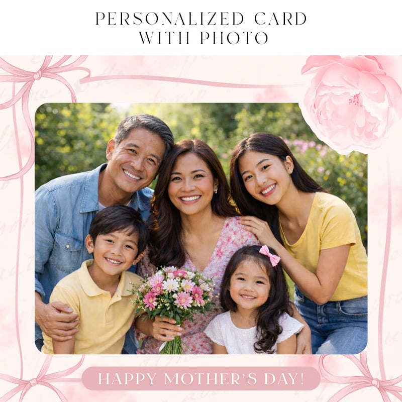 Cherished Moments Photo Card
