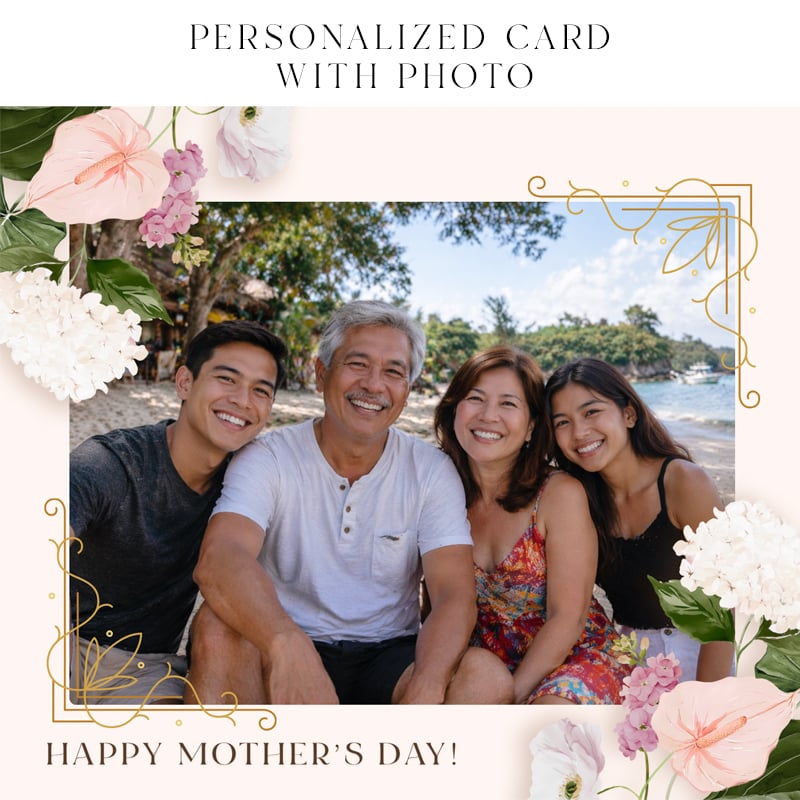 Timeless Floral Mother’s Day Card