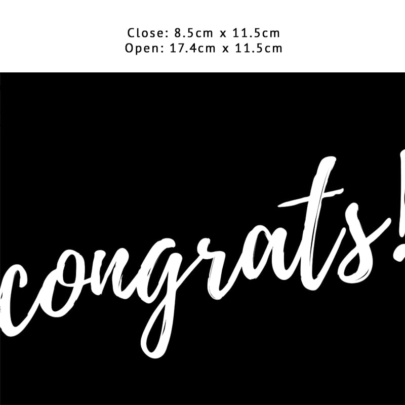 Congrats! (Black)