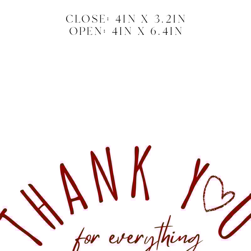 Thank You For Everything