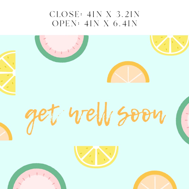 Get Well Soon Watermelon
