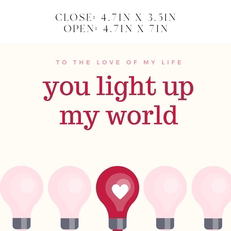 You Light up my World