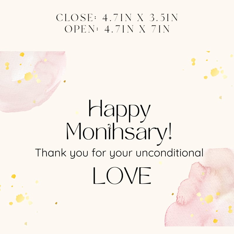 Happy Monthsary 1