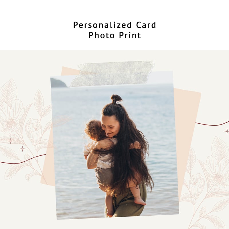 Personalized Photo Card