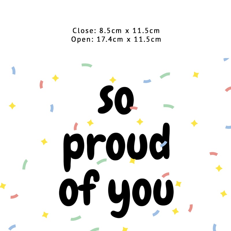 So Proud of You