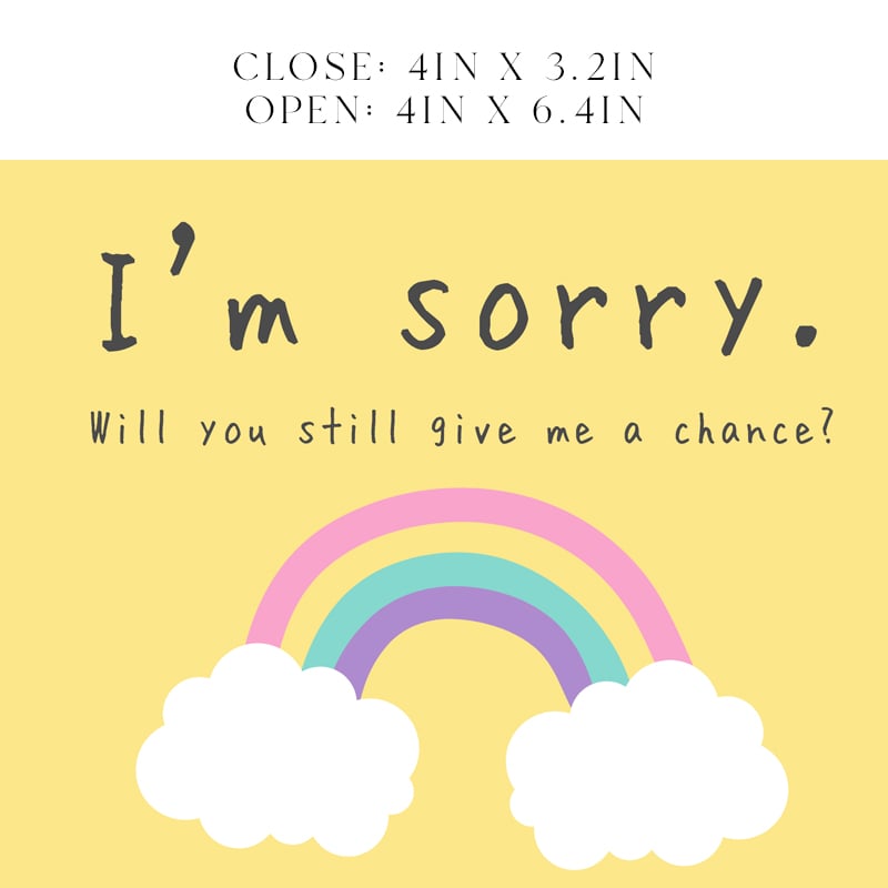 I'm Sorry (Yellow Rainbow)