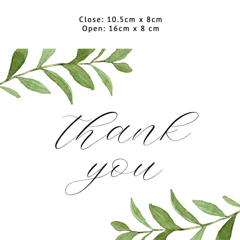 Thank You (Leaves)