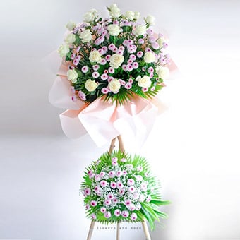 Solemn Tribute (Condolence Flower Stand)