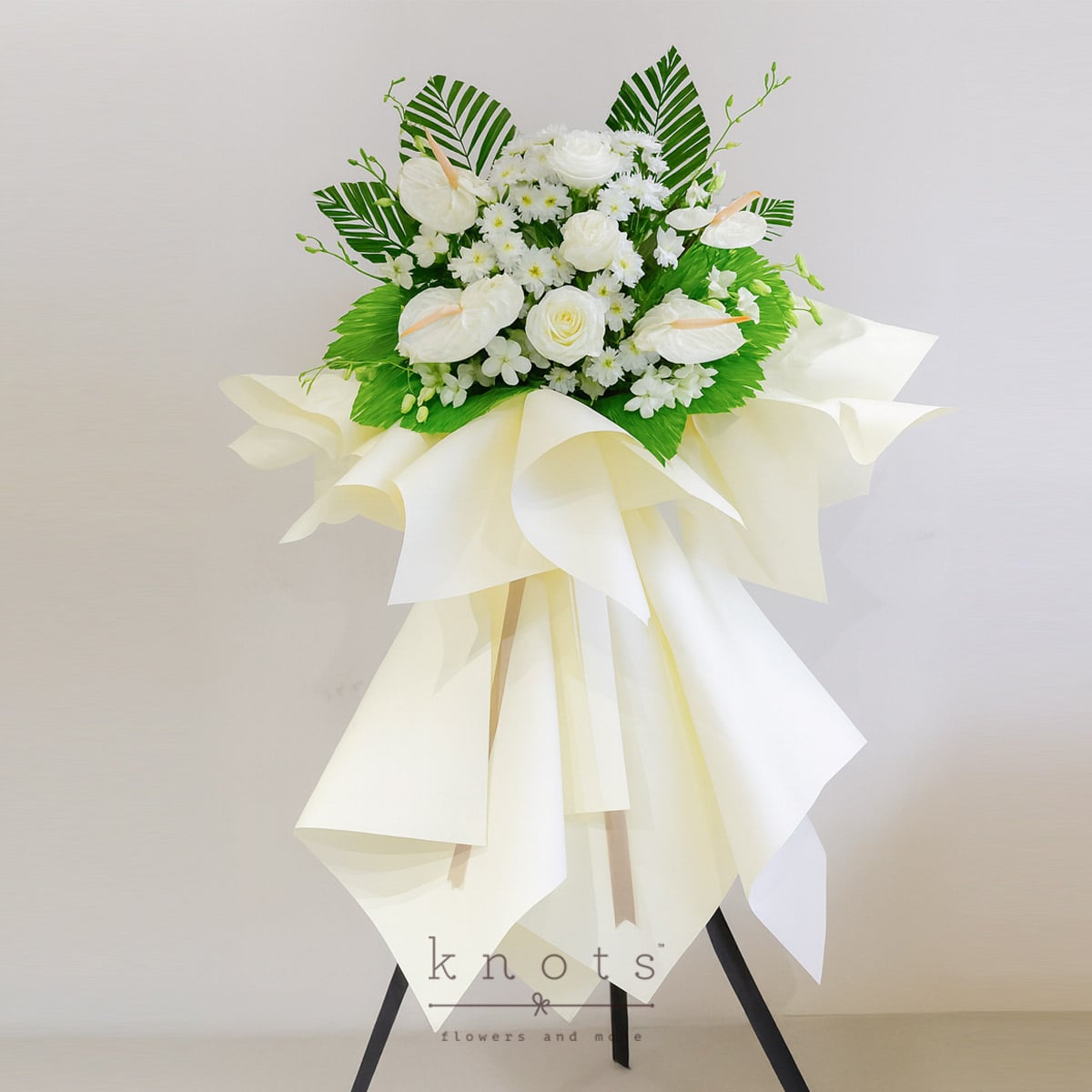 Gentle Farewell (Condolence Flower Stand)