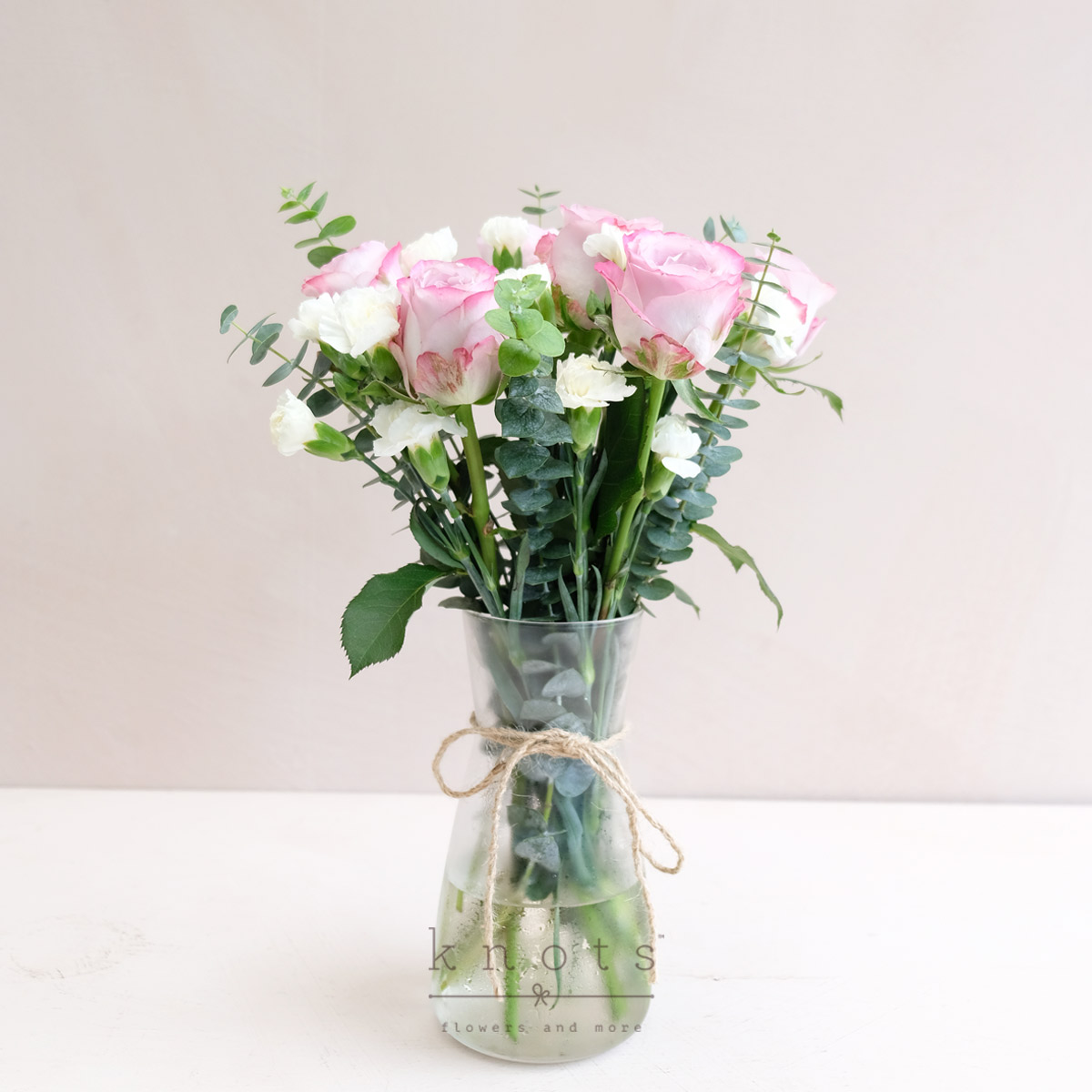 Lavender Sweetness (Lilac Roses Arrangement)