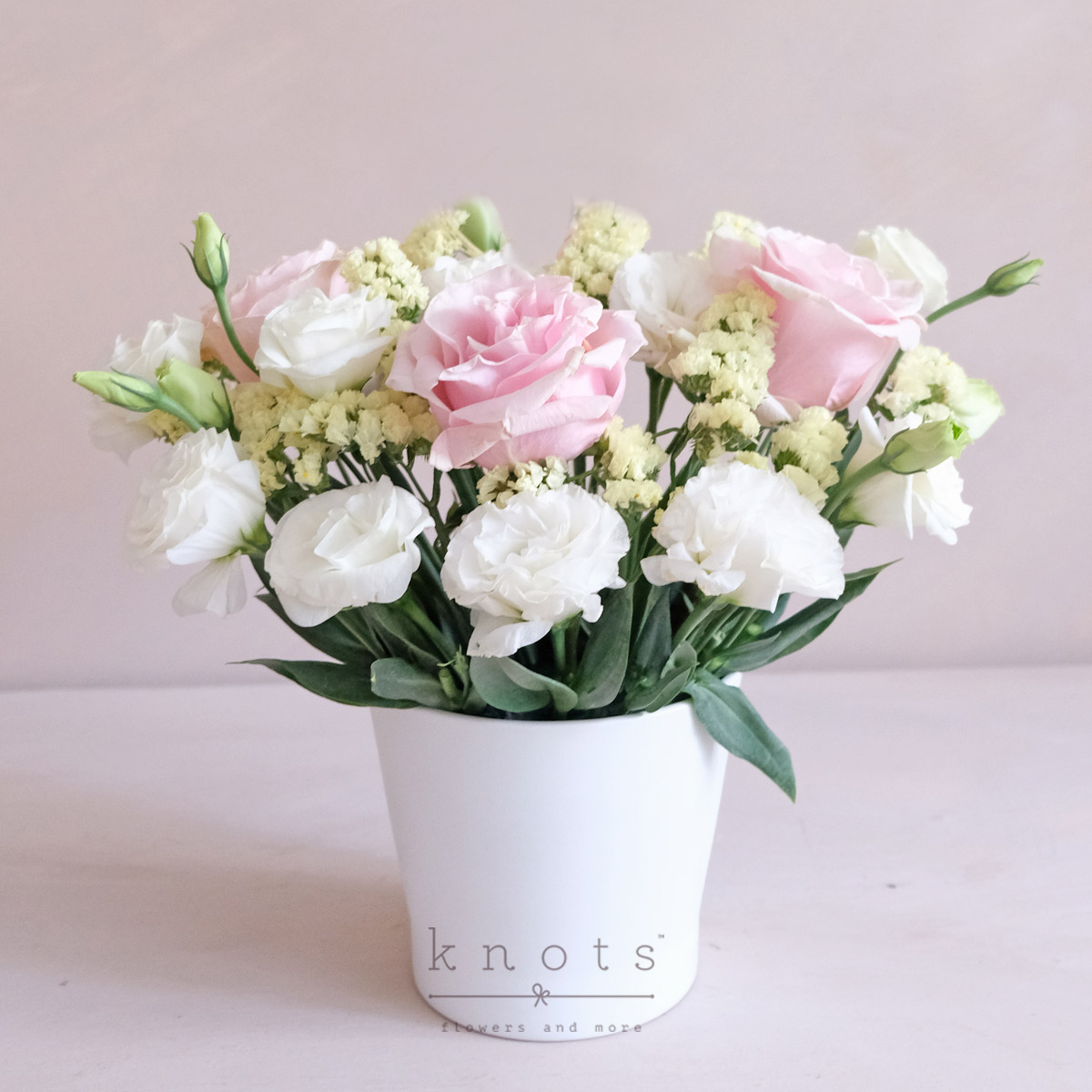 Debutante’s Caller (Pink Ecuadorian Roses Arrangement)