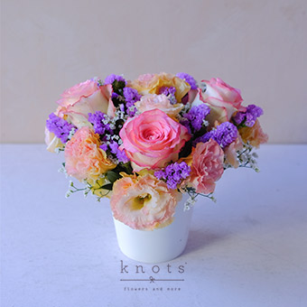 Ever-Blooming (Two-Toned Pink Rose Arrangement)
