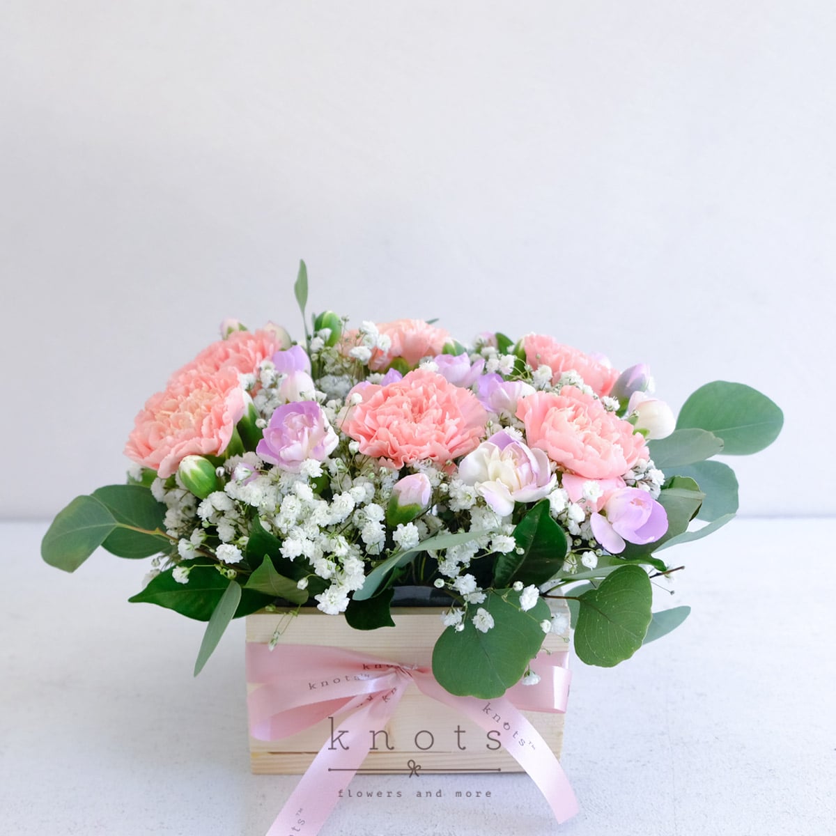 Everlasting Care (Pink Carnations Arrangement)