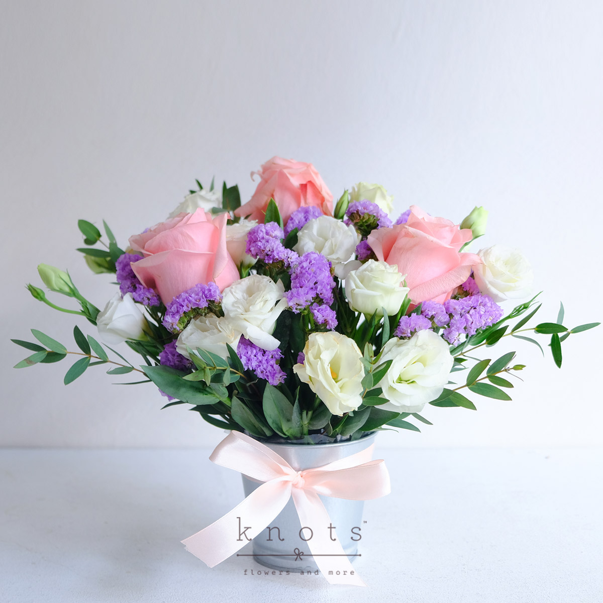 Cherished Bliss (Pink Ecuadorian Roses Arrangement)