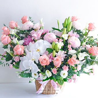 Ethereal Charm (Mixed Flowers Arrangement)