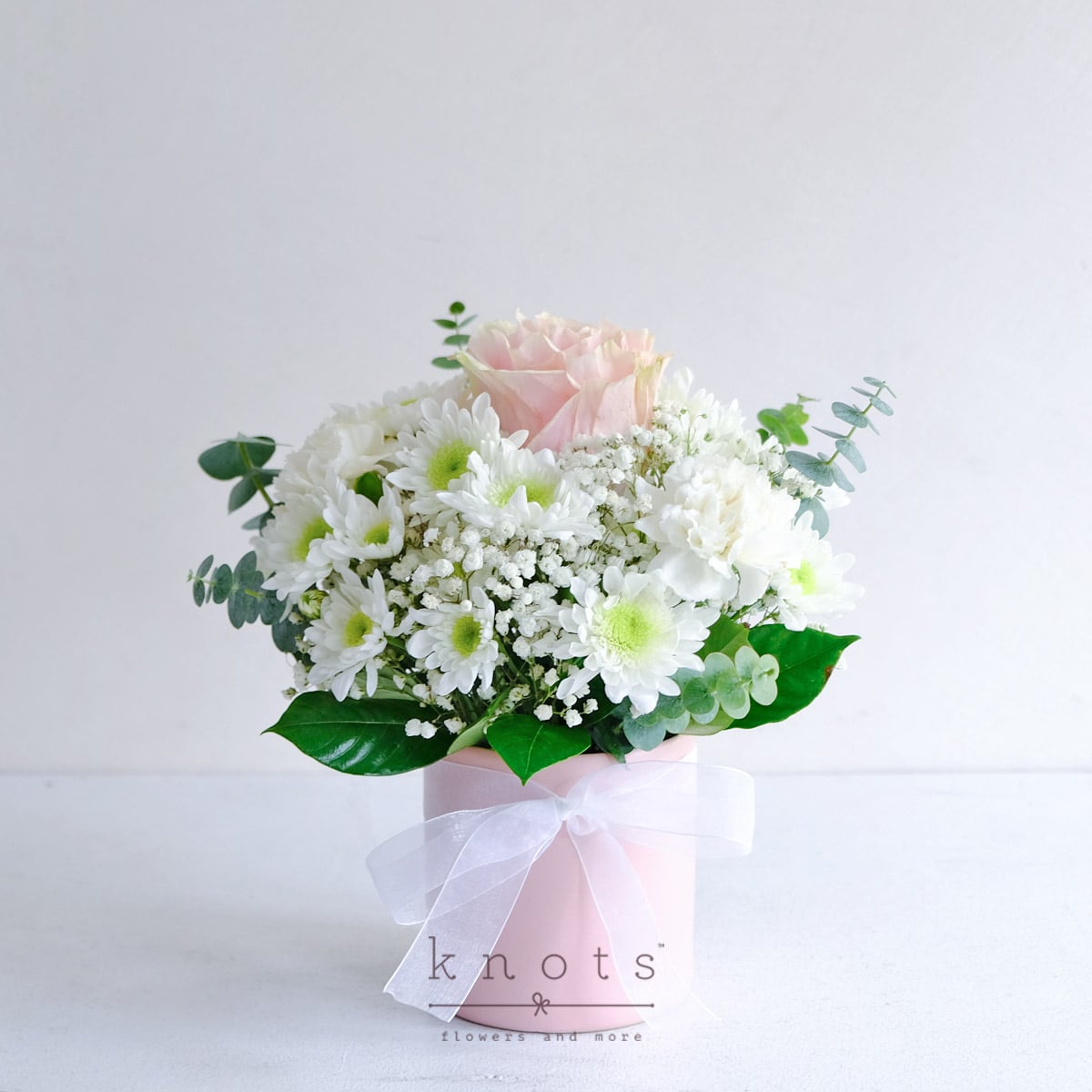 Serene Embrace (Pink Ecuadorian Rose Arrangement)
