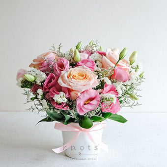 Floral Melody (Pink Ecuadorian Rose Arrangement)