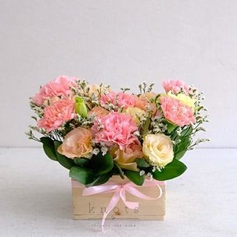 Pink Carnations Arrangement